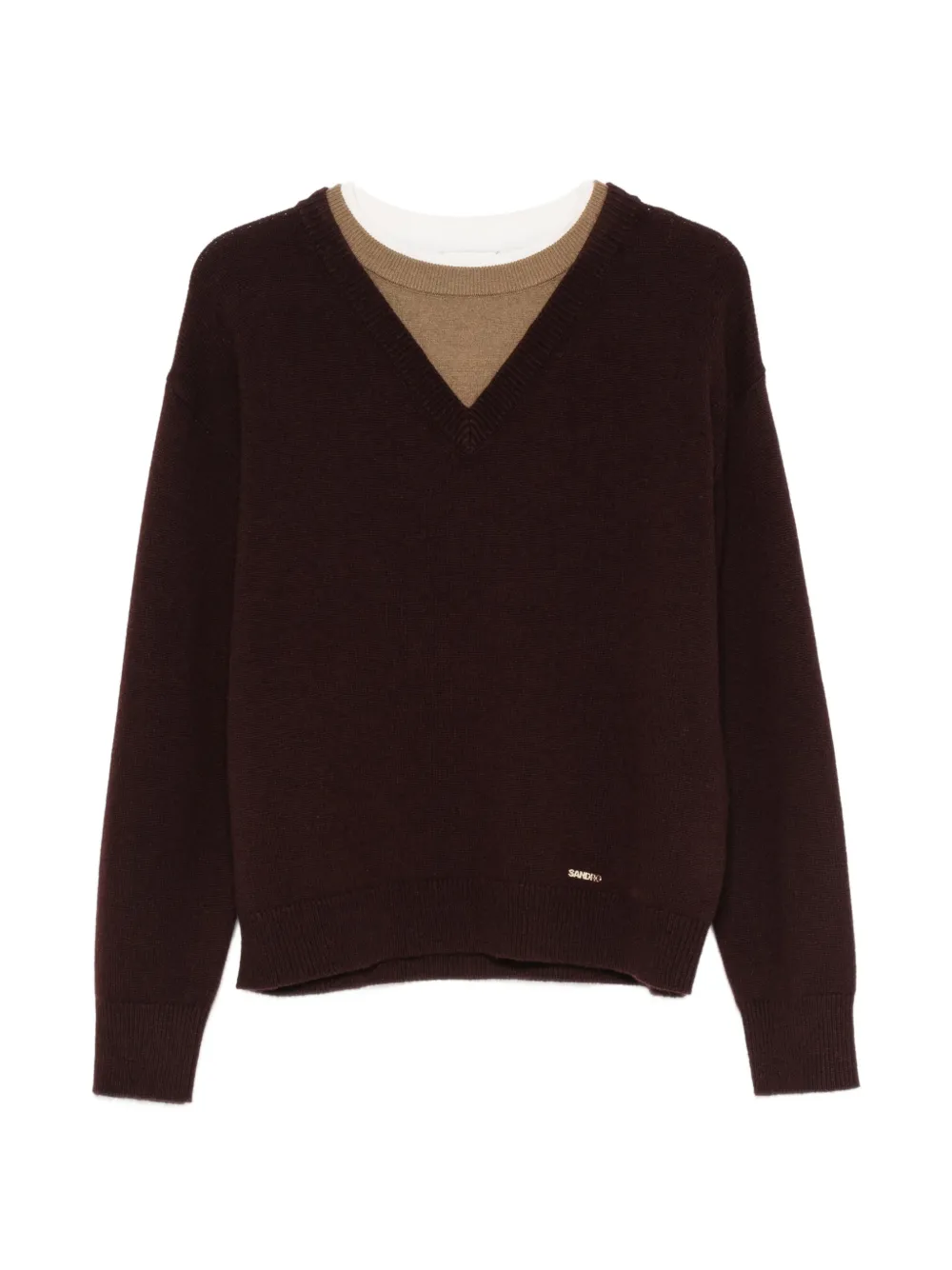 SANDRO V-neck sweater
