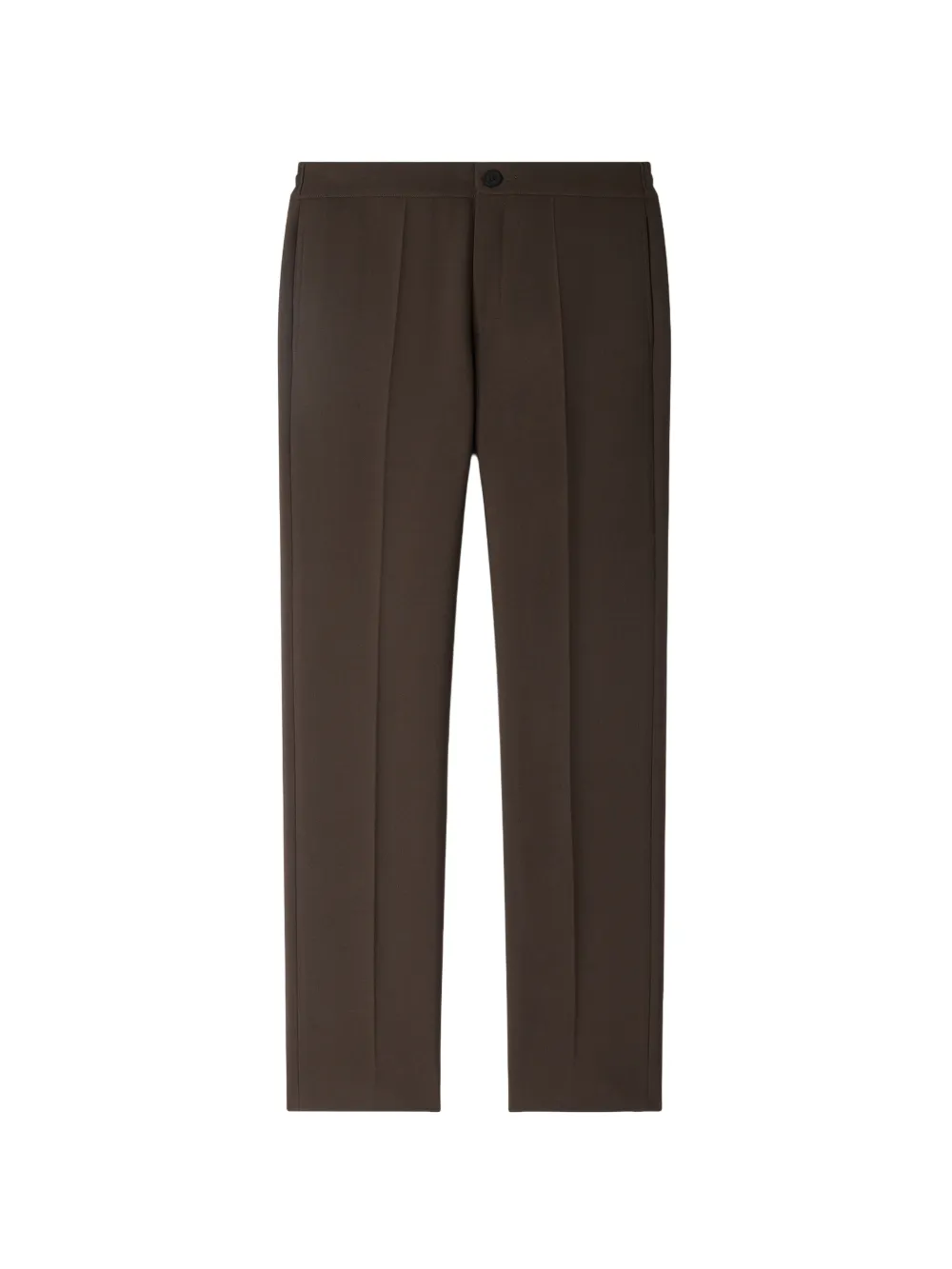 SANDRO Jeans met monogram-print Bruin