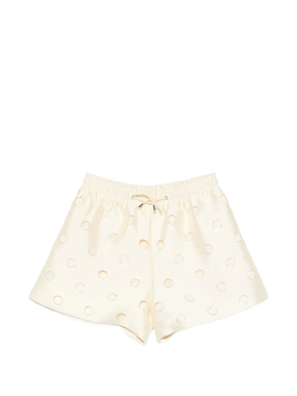 SANDRO Shorts con strass - Giallo