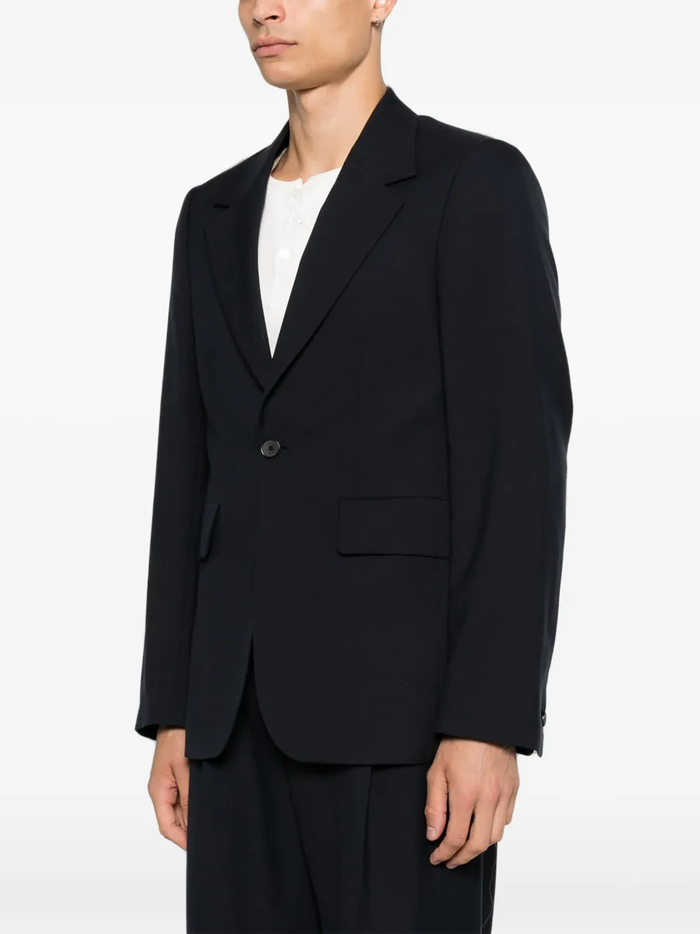 SANDRO Blazer met enkele rij knopen Blauw