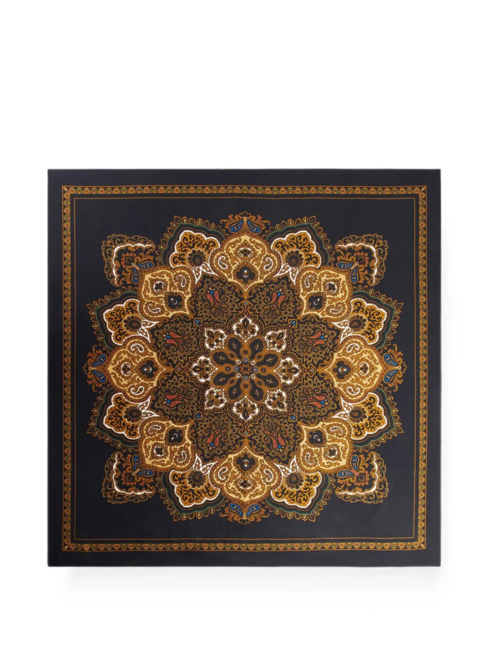 SANDRO Schal mit Paisleymuster - Schwarz