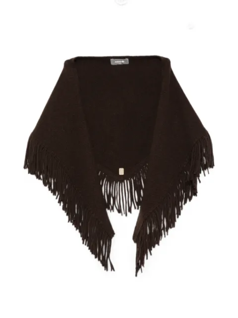 SANDRO fringe-trim scarf