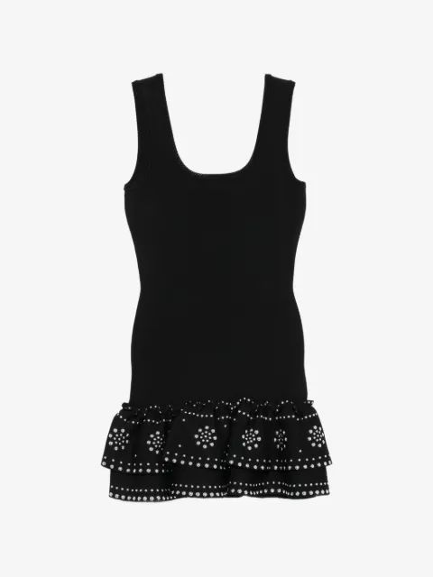 SANDRO vestido con apliques