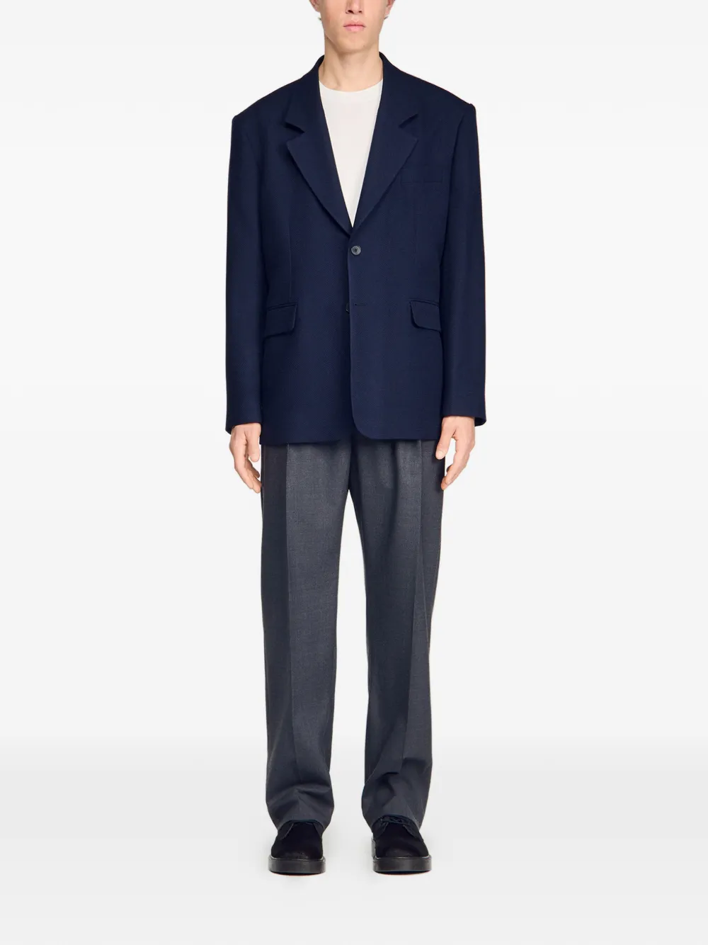 SANDRO Jack met knopen Blauw