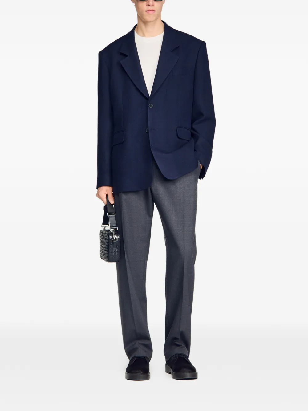 SANDRO Jack met knopen Blauw