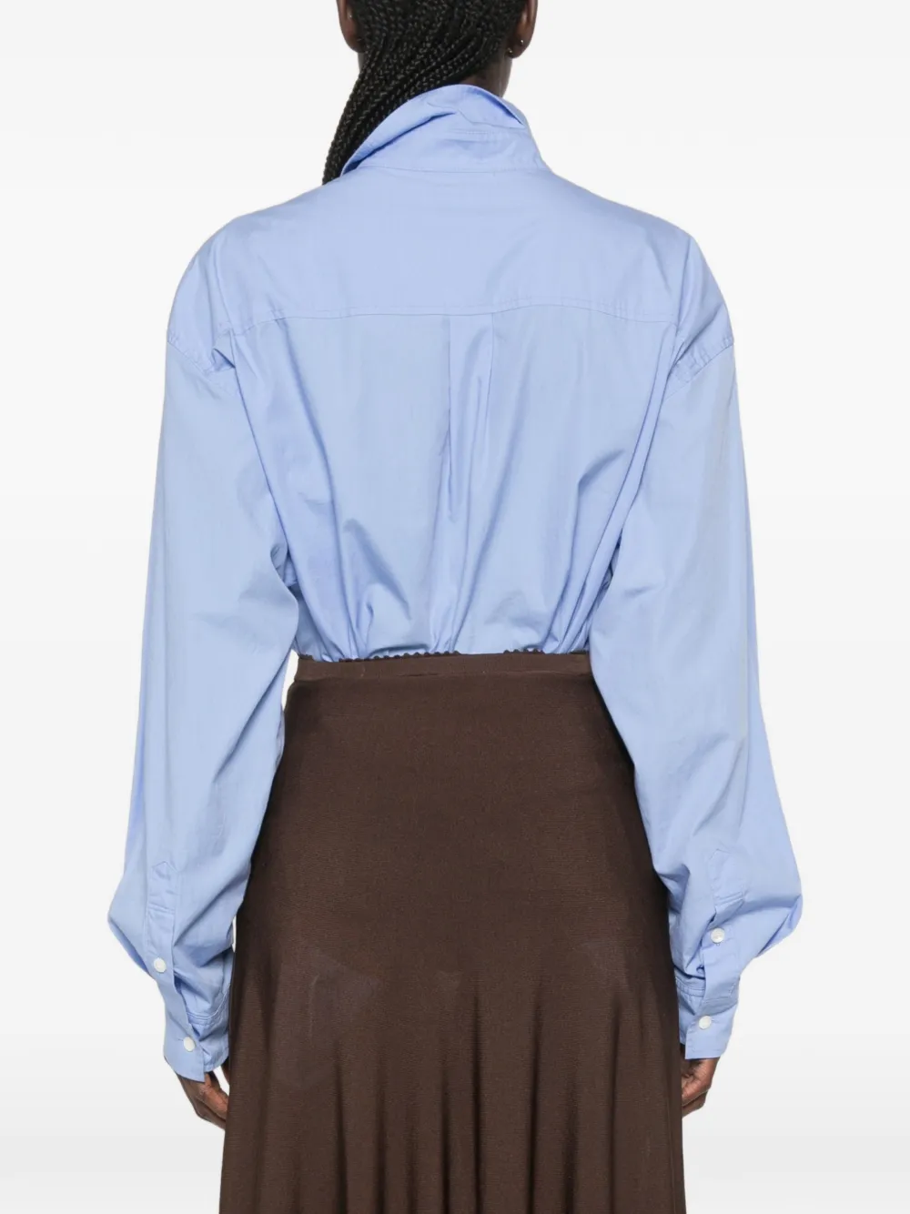 SANDRO Flared rok Bruin