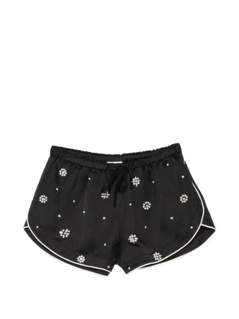 SANDRO bead-embellished rhinestone-detail shorts
