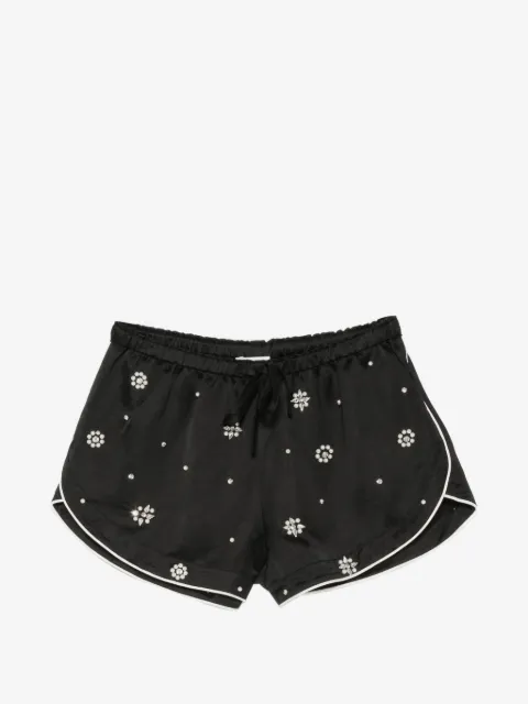 SANDRO shorts con detalles de strass