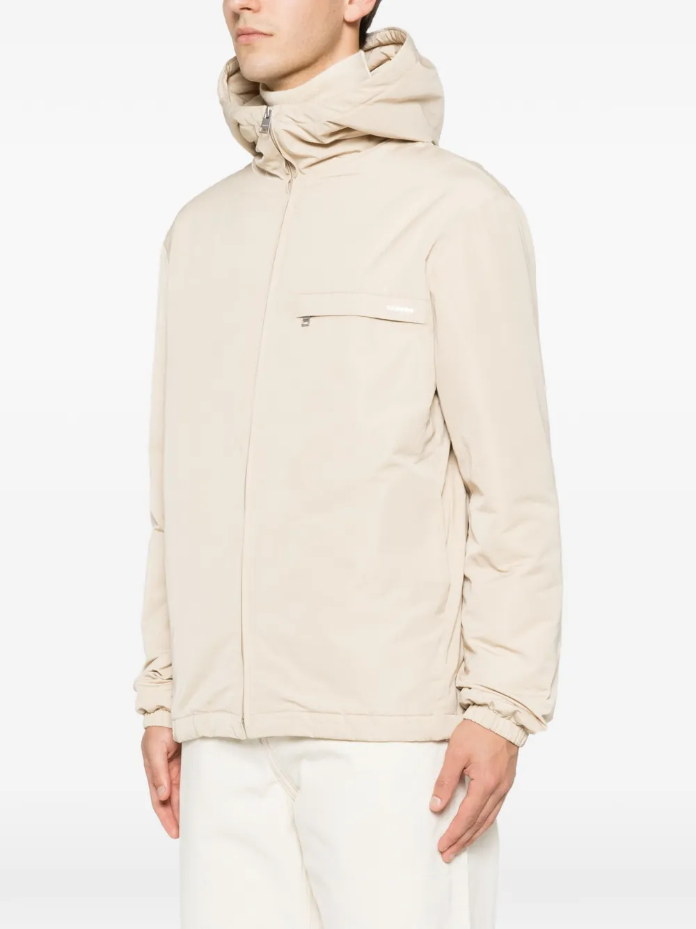SANDRO Fleece jack Beige