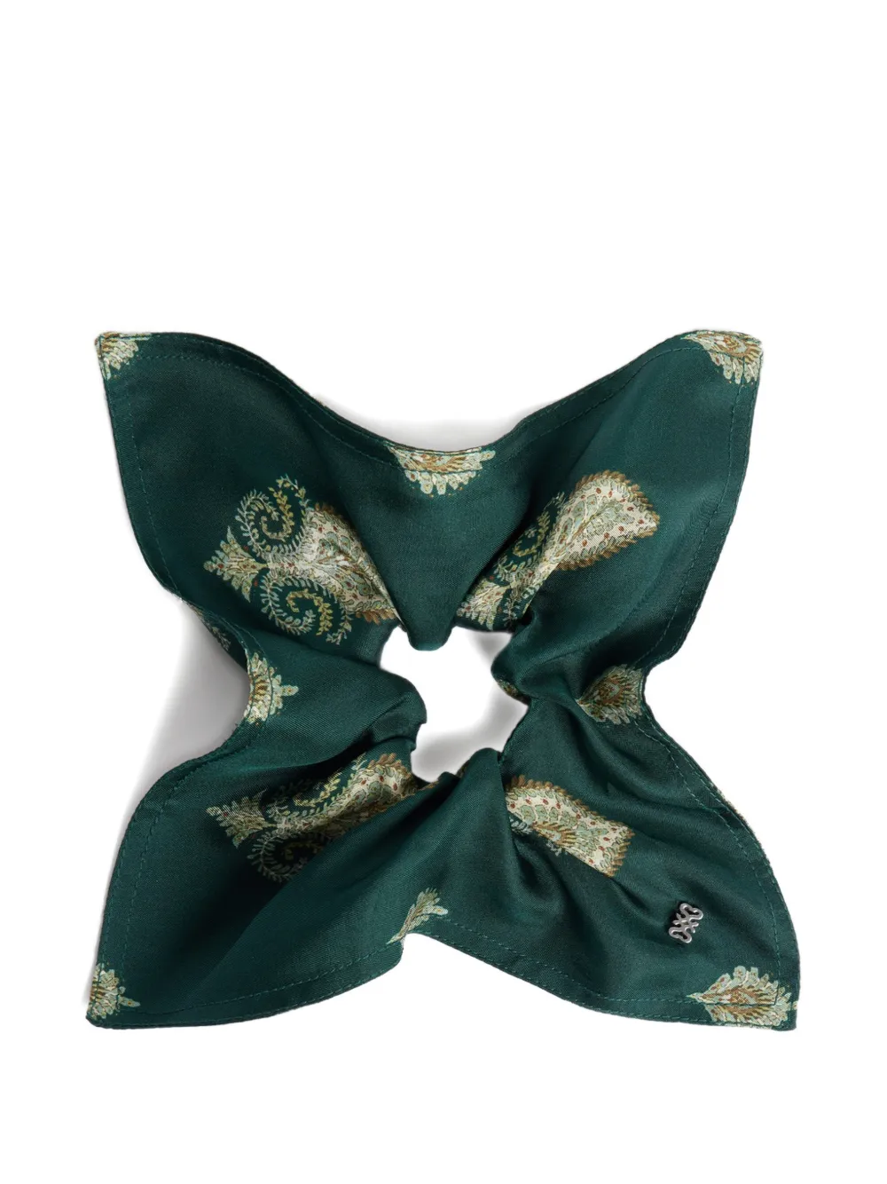 SANDRO Elastico per capelli con stampa paisley - Verde