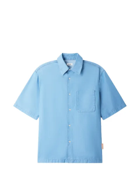 SANDRO loose-fit faded shirt