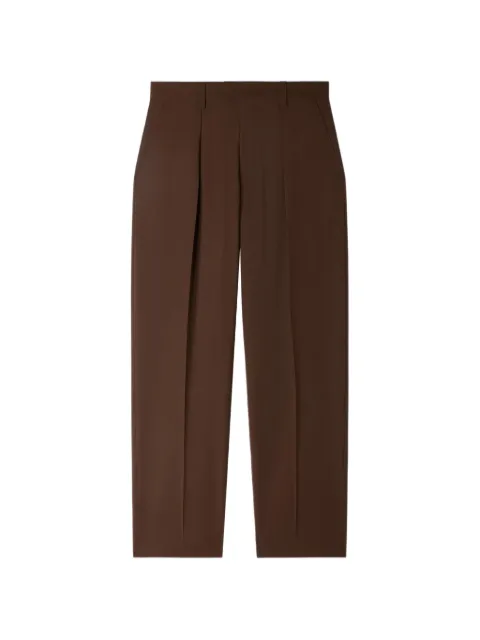 SANDRO wide-leg wool trousers
