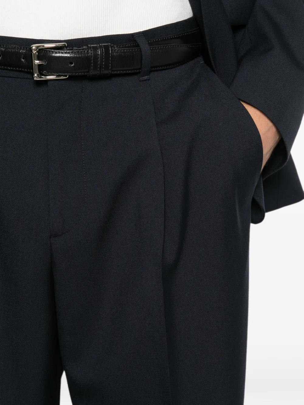 SANDRO Pantalon Blauw