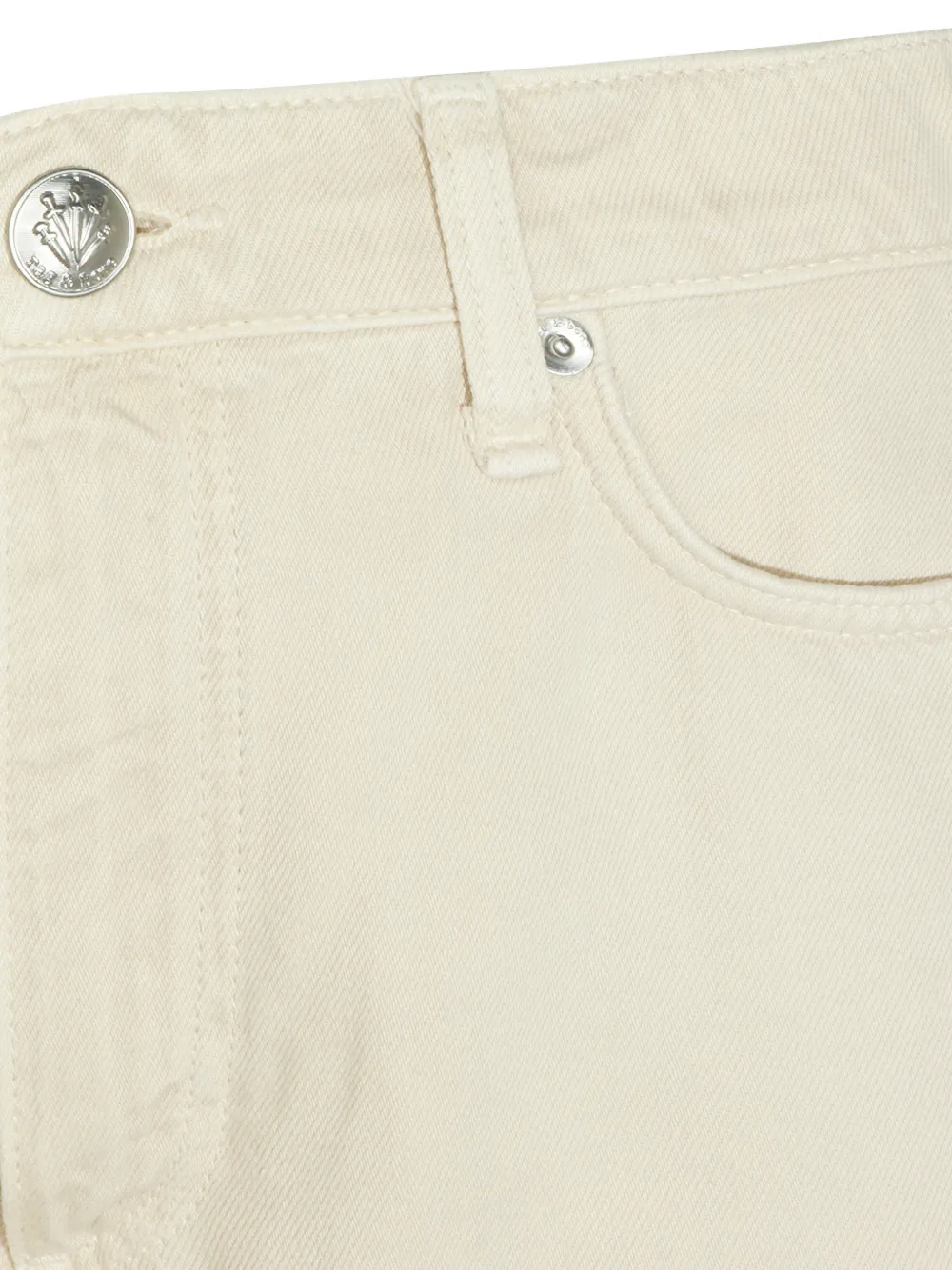 rag & bone Sofie jeans met wijde pijpen Beige