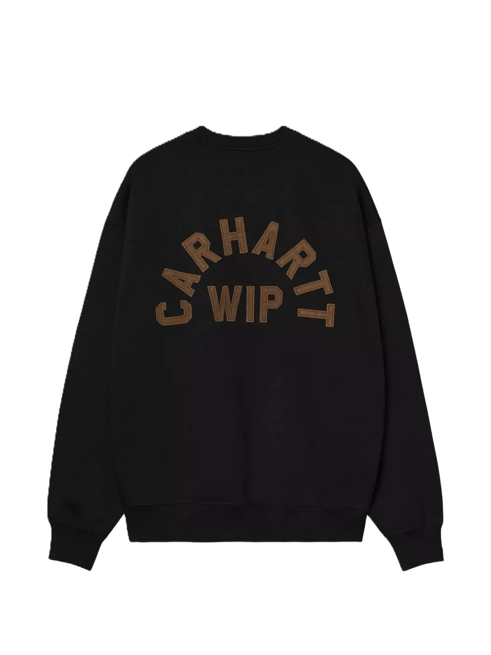 Carhartt WIP Arch Script trui met geborduurd logo Zwart