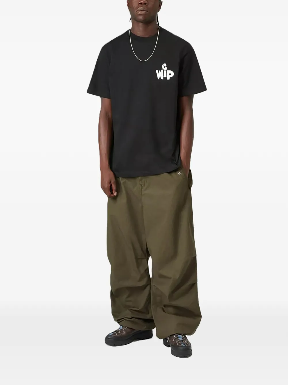 Carhartt WIP T-shirt met grafische print Zwart