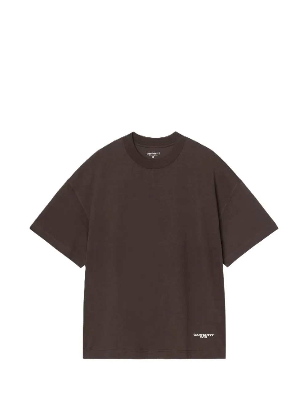 Carhartt WIP logo-print drop-shoulder T-shirt Bruin