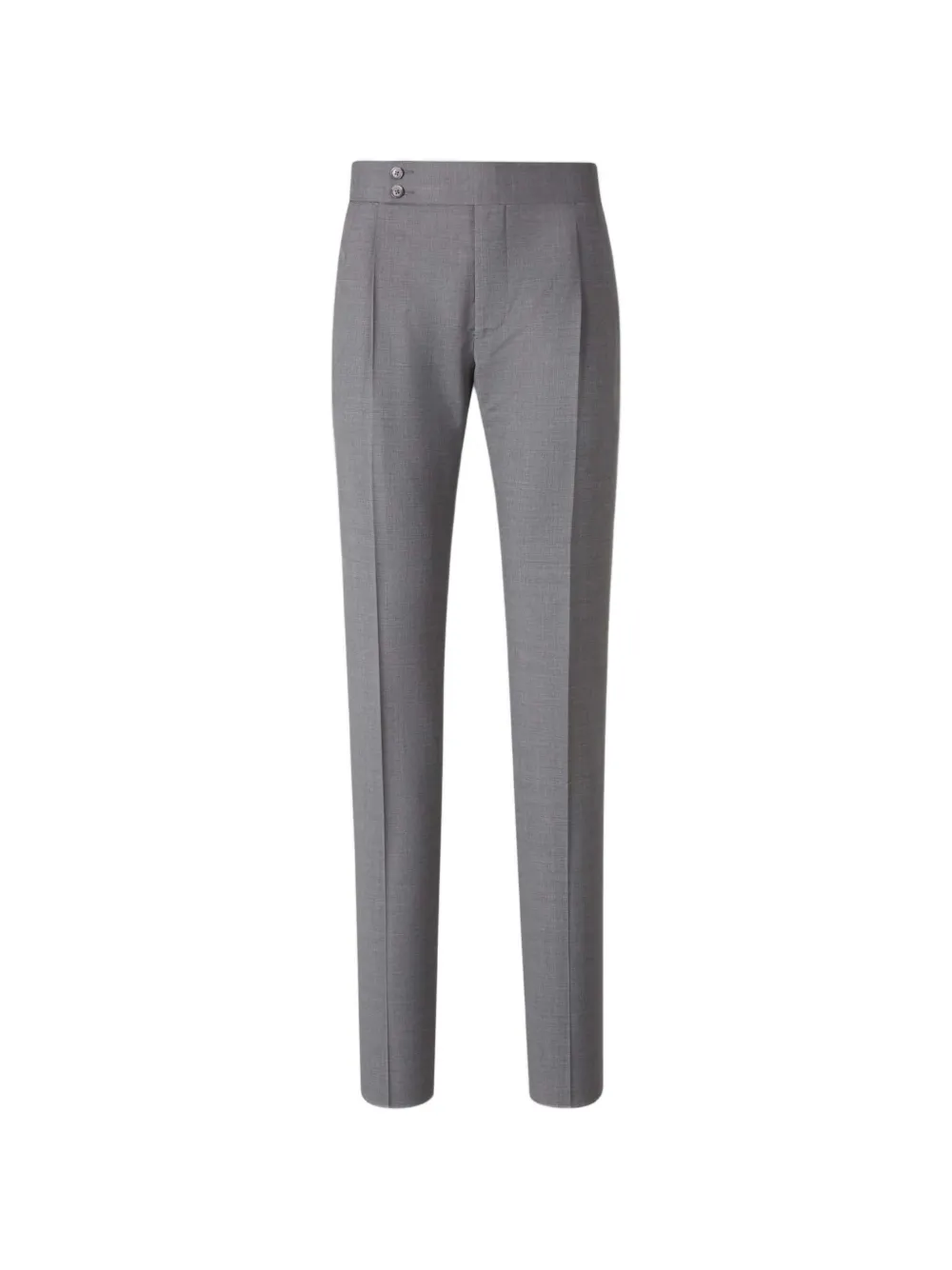 Scabal 플리츠 사이드 조절 팬츠 | 그레이 | Image 1