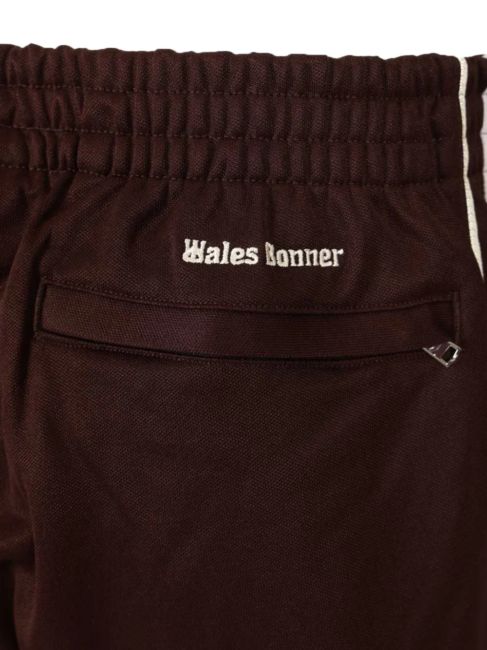 adidas x Hales Bonner trainingsbroek met geborduurd logo en zijstreep Bruin