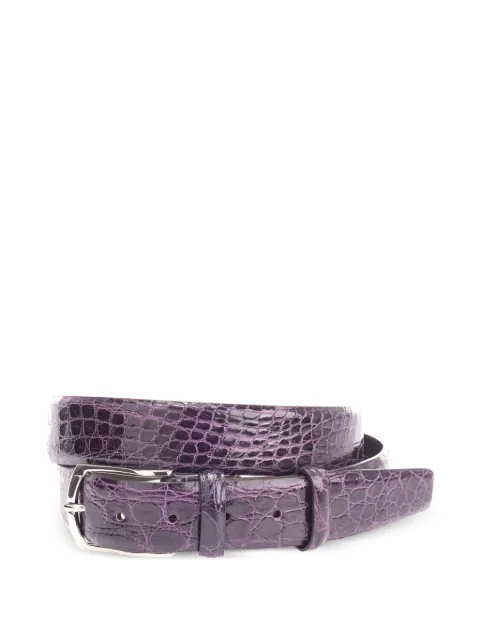 D'amico crocodile-effect belt