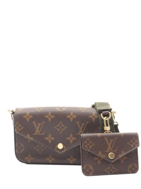 Louis Vuitton Pre-Owned 2021-2026 Monogram Felicie Strap And Go crossbody bag