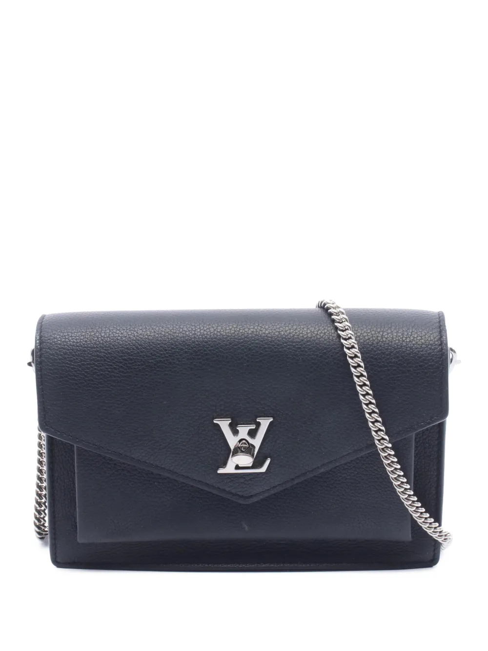 Louis Vuitton Pre-Owned 2021-2026 MyLockMe Pochette Umhängetasche mit Kette - Schwarz