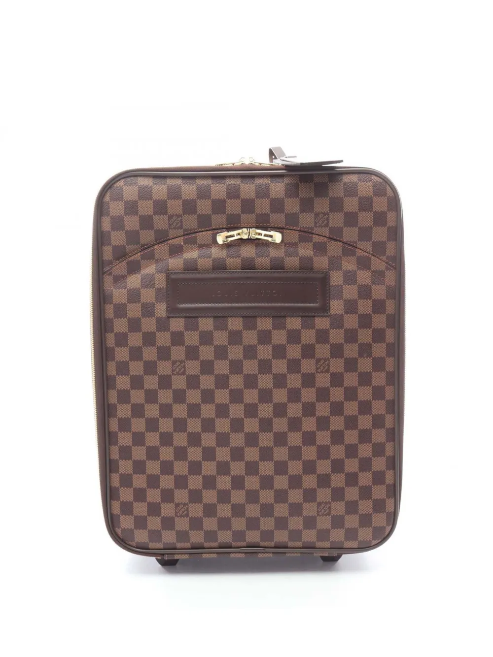 Louis Vuitton Pre-Owned 2003 Damier Ebene Pegase 45 travel bag - Braun