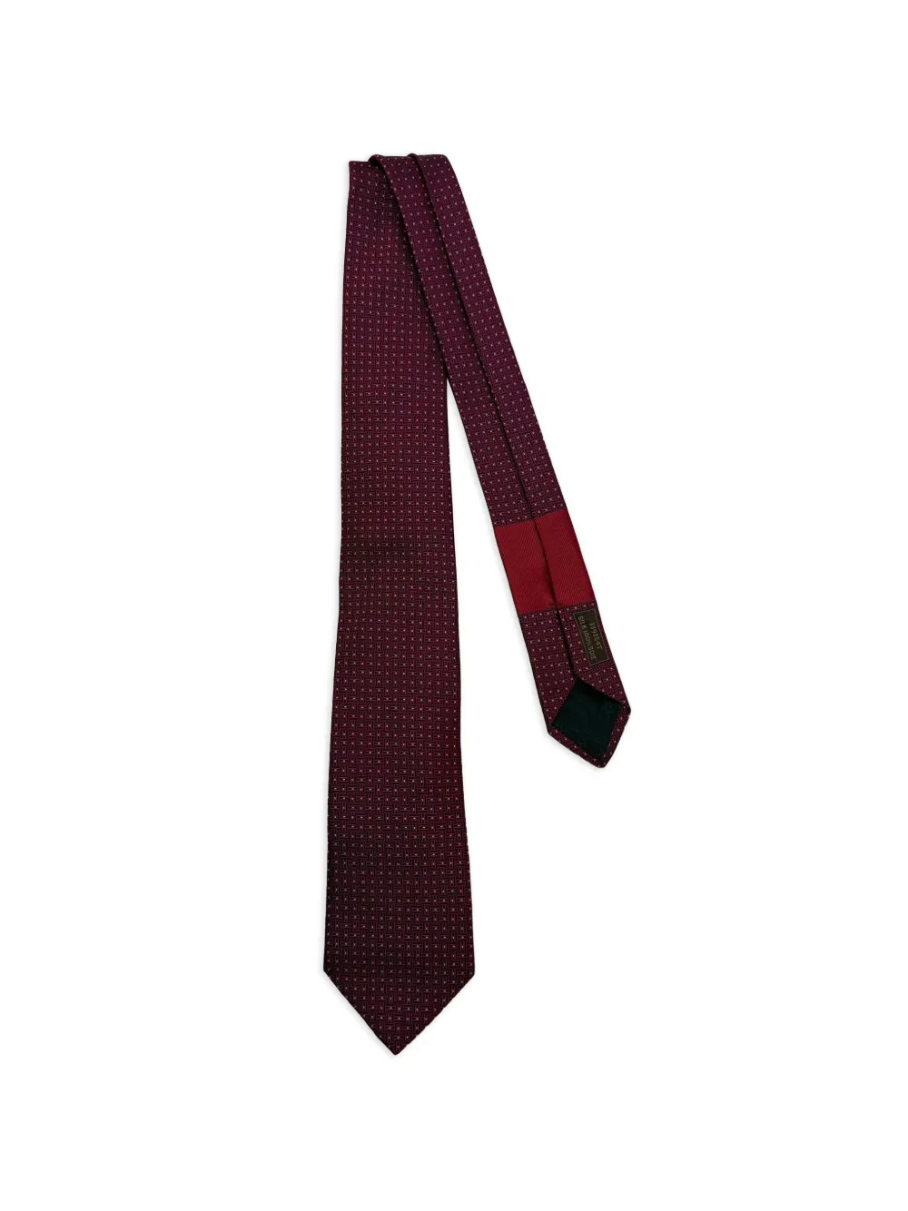 Hermès Pre-Owned Dot silk tie - Rot