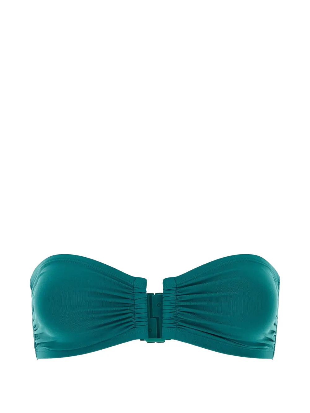 ERES gathered bandeau bikini top - Grün