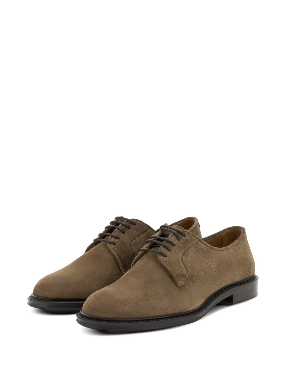 Boggi Milano suede derby shoes Bruin