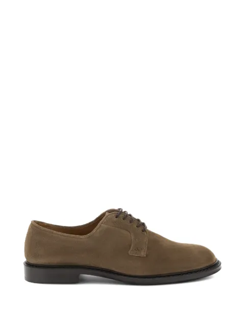 Boggi Milano suede derby shoes
