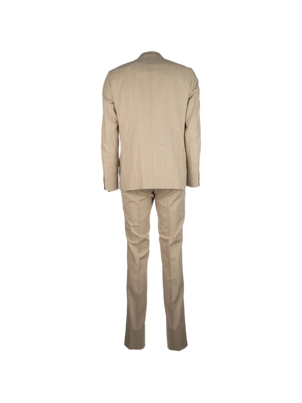 Corneliani Pinstripe-pattern Single-breasted Suit In Neutral