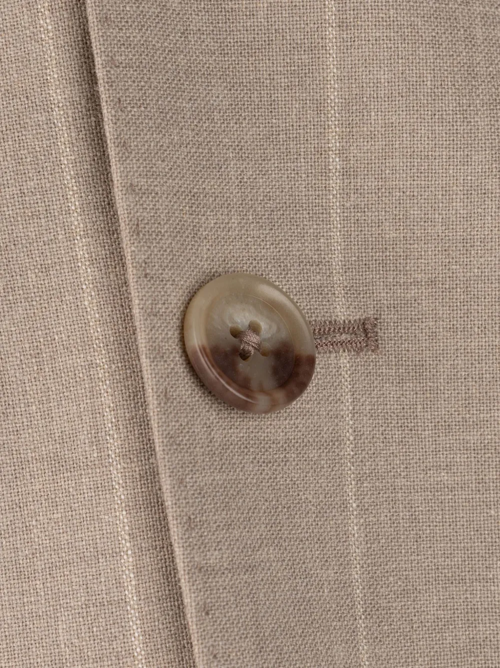 Corneliani Pinstripe-pattern Single-breasted Suit In Neutral