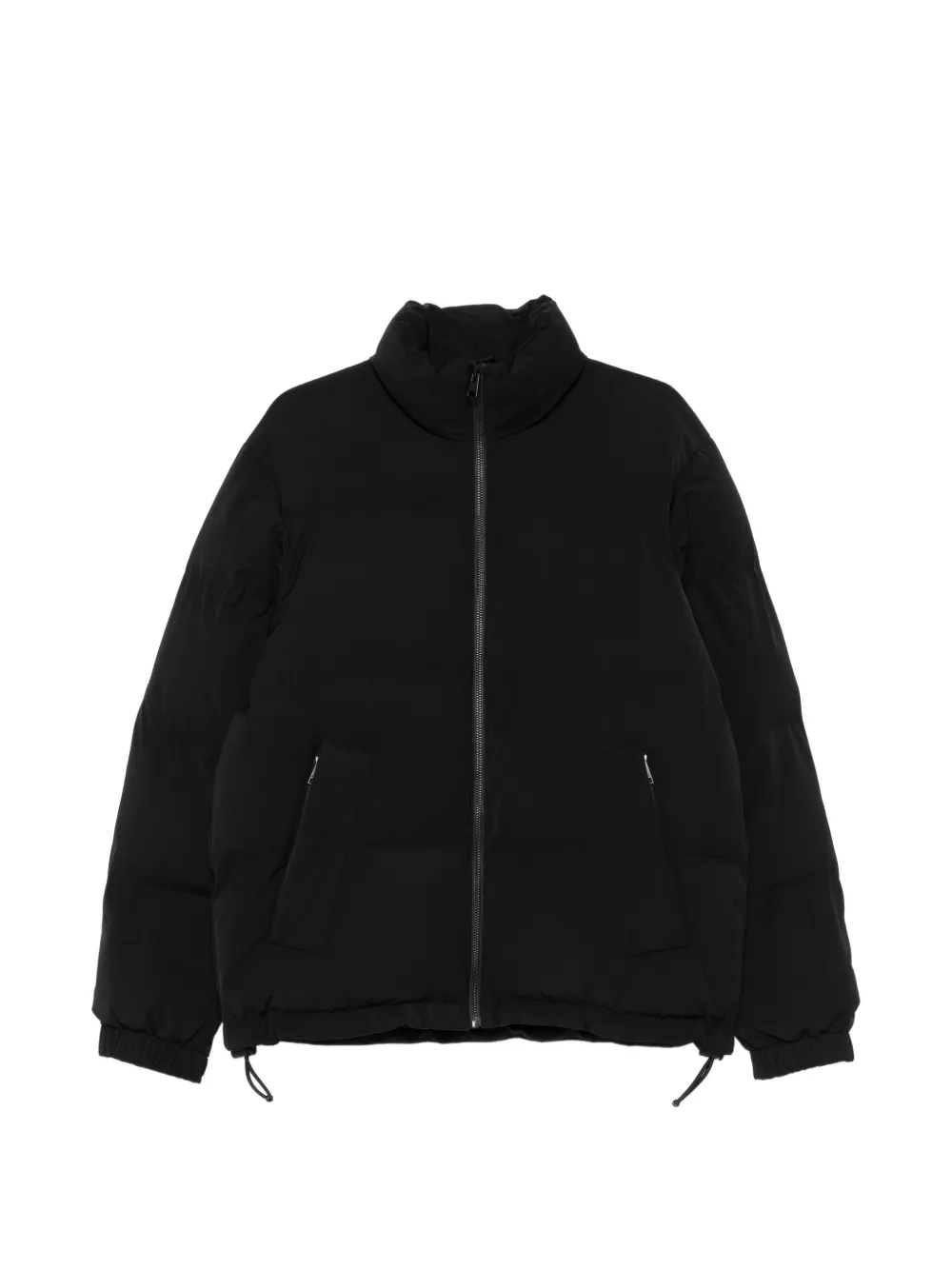 SANDRO padded stand-up collar jacket | Black | Image 1