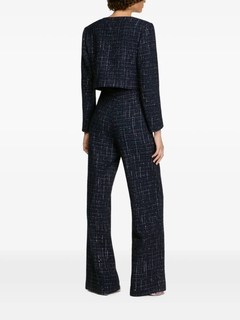 SANDRO Broek met pailletten Blauw