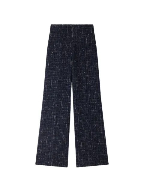 SANDRO decorative tweed trousers