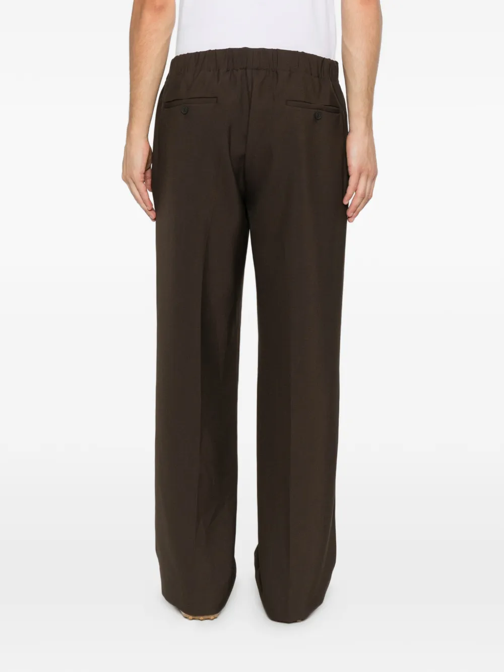 SANDRO Elastische broek Bruin