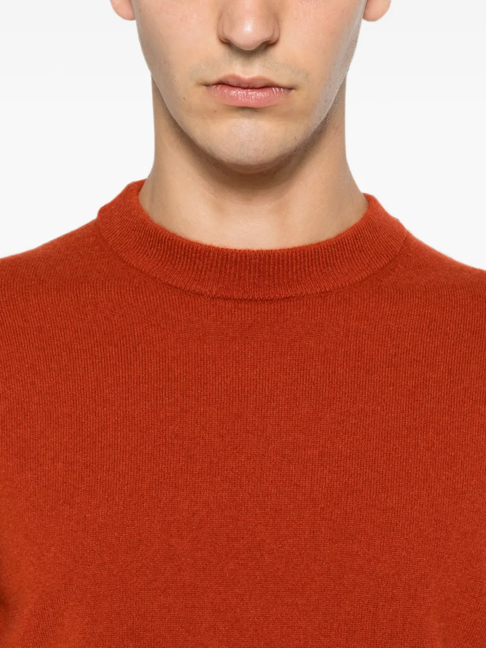 SANDRO Kasjmier trui Oranje