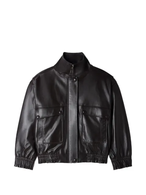 SANDRO leather jacket