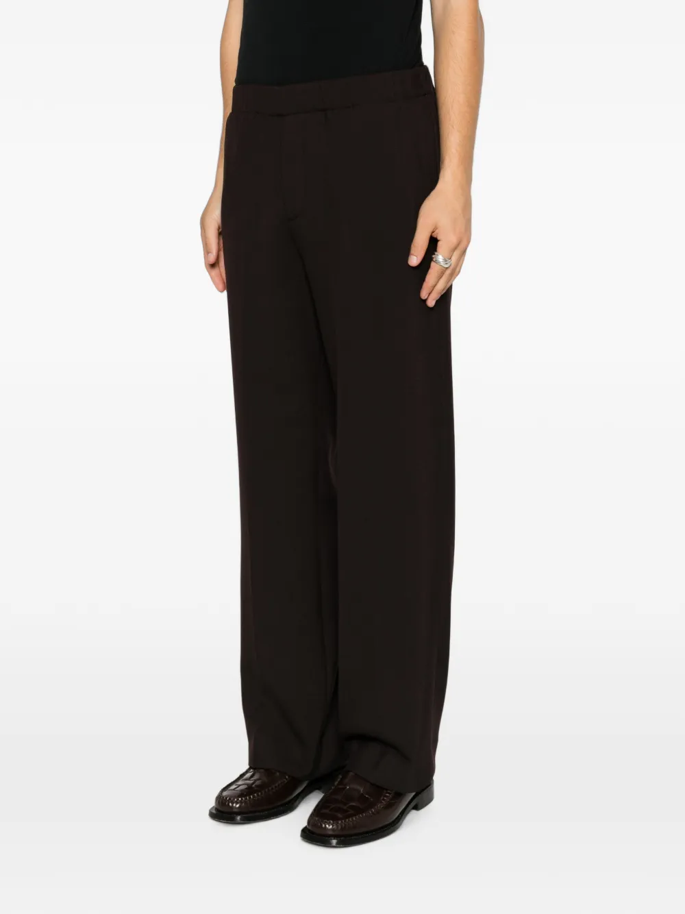 SANDRO Trainingsbroek met elastische tailleband Bruin