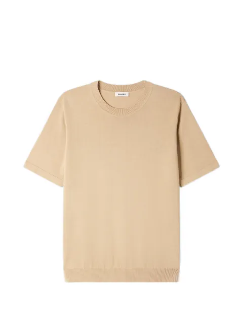 SANDRO knitted T-shirt