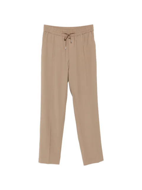 SANDRO elastic-waistband trousers