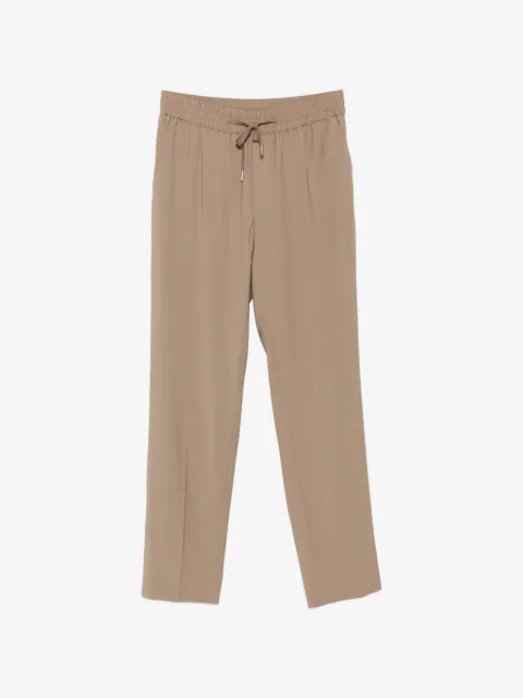 SANDRO elastic-waistband trousers