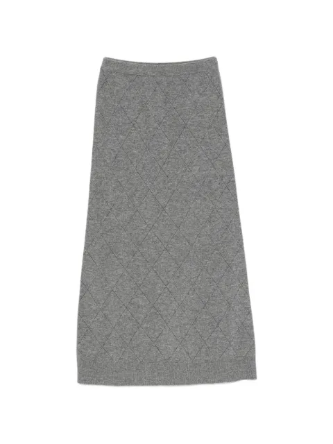 SANDRO high-waisted skirt