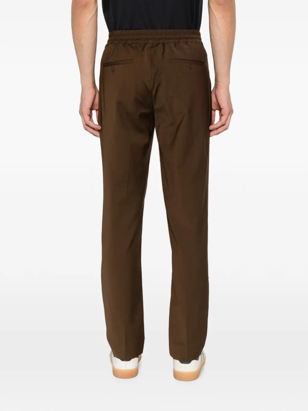 SANDRO Elastische broek Bruin