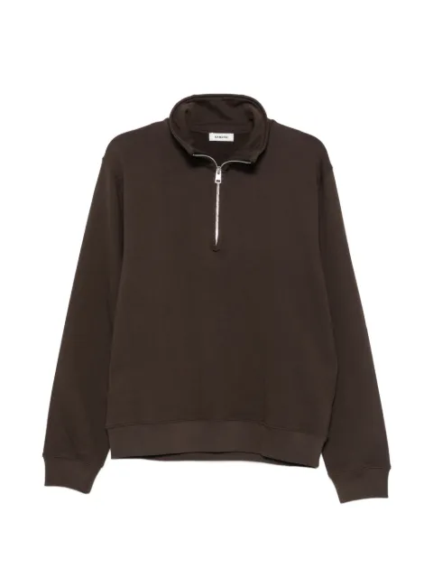 SANDRO quarter-zip funnel-neck sweatshirt