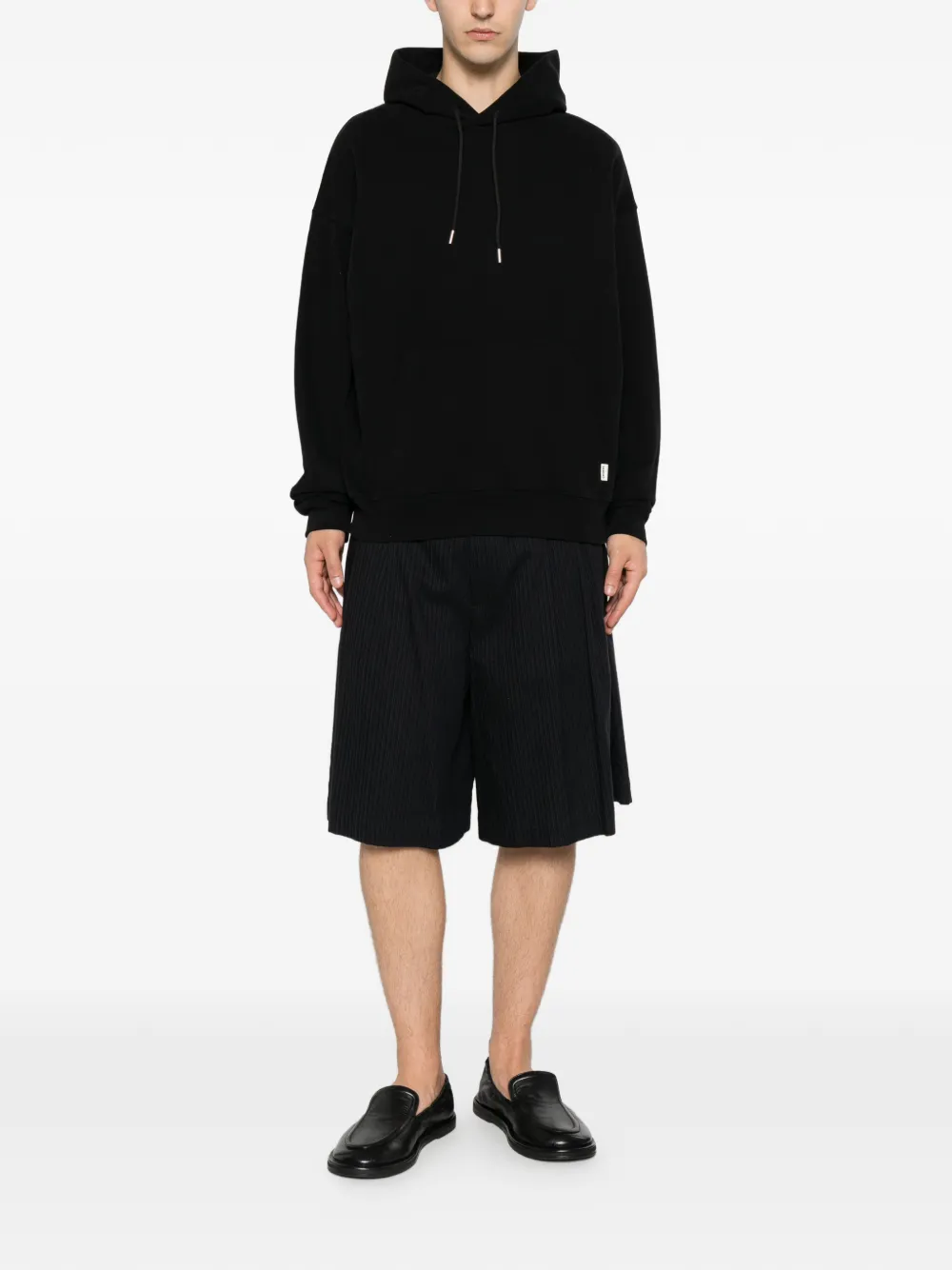 SANDRO Oversized hoodie Zwart