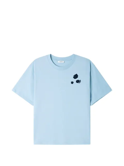SANDRO floral-print T-shirt