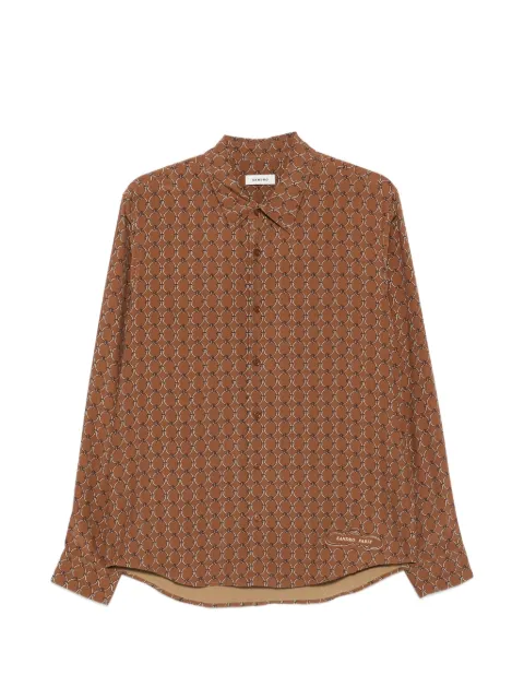 SANDRO long-sleeve shirt