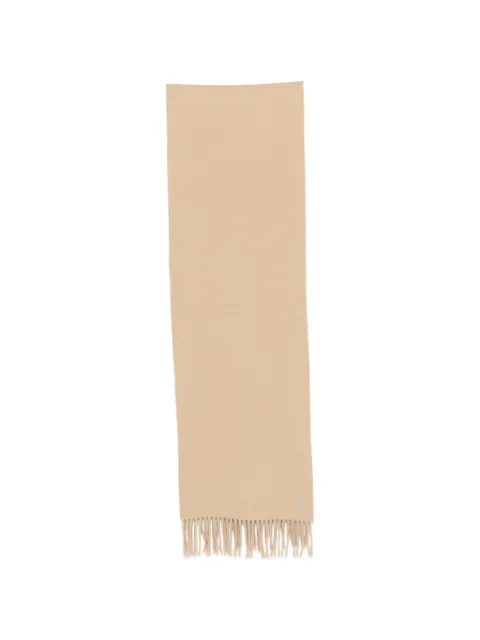 SANDRO fringed-edge scarf